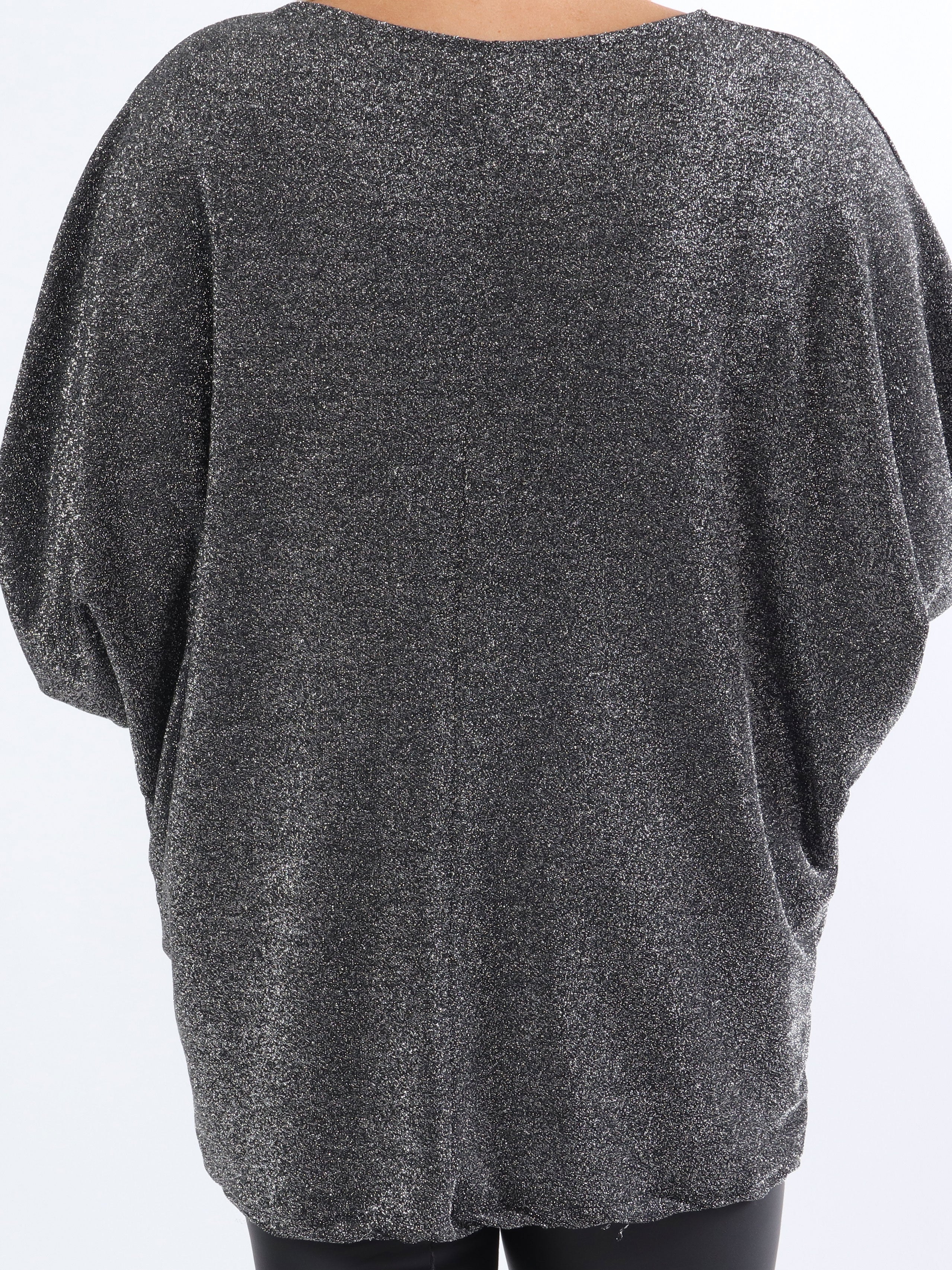 Remedios - Plus size tunika i elastisk stof